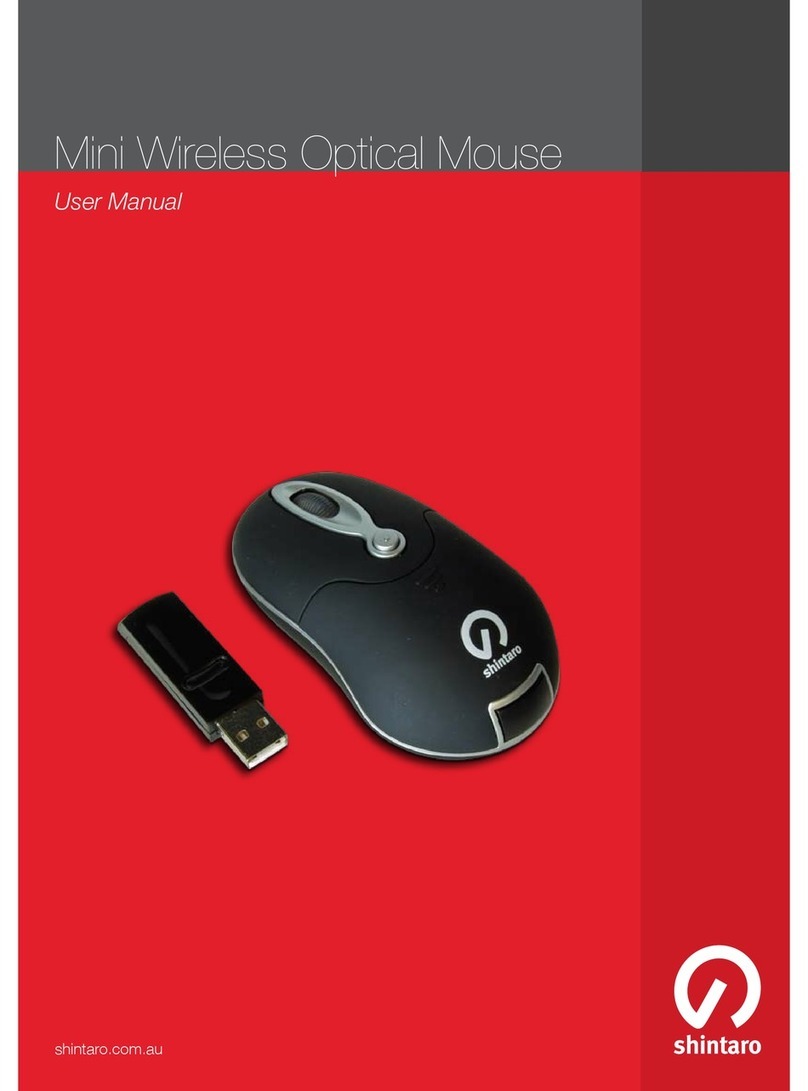 Shintaro Mini wireless optical mouse user manual