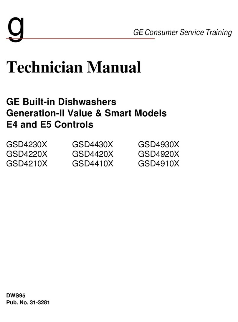 GE GSD4230X User manual