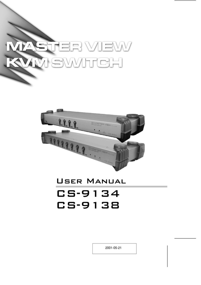 ATEN Master View CS-9134 user manual