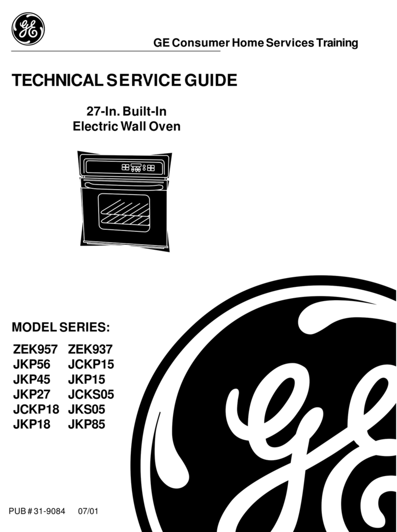 GE ZEK957 Series Technical service guide