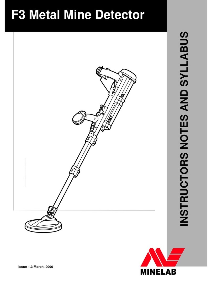 Minelab F3 instructions