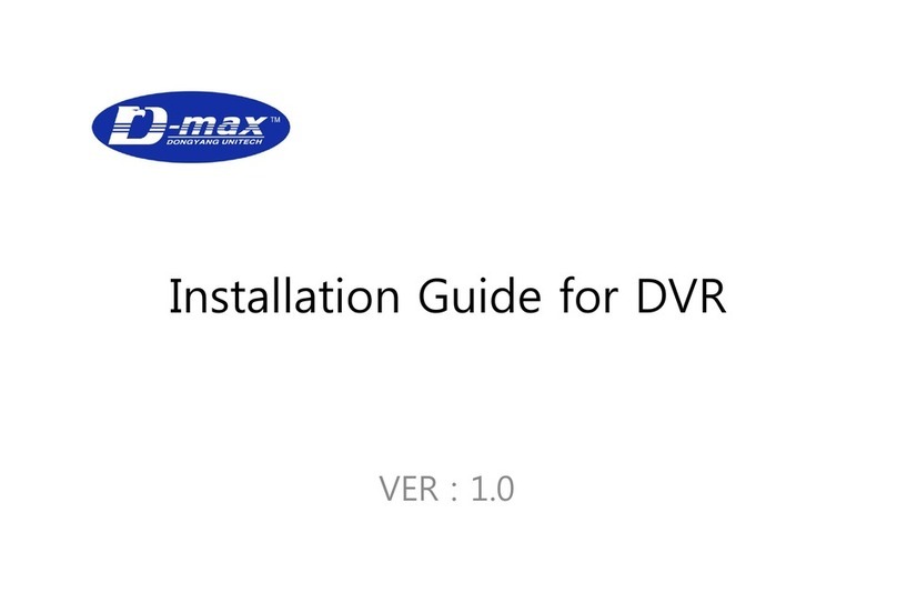 D-MAX DVR installation guide
