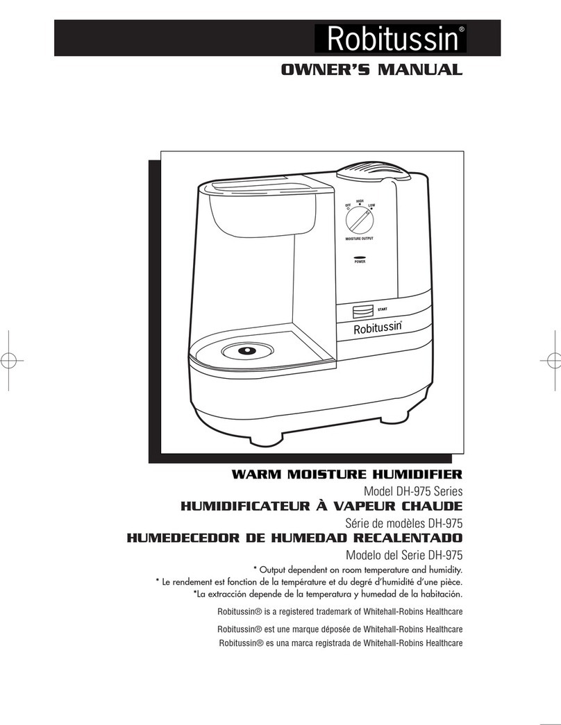Robitussin DH-975 Series owner's manual