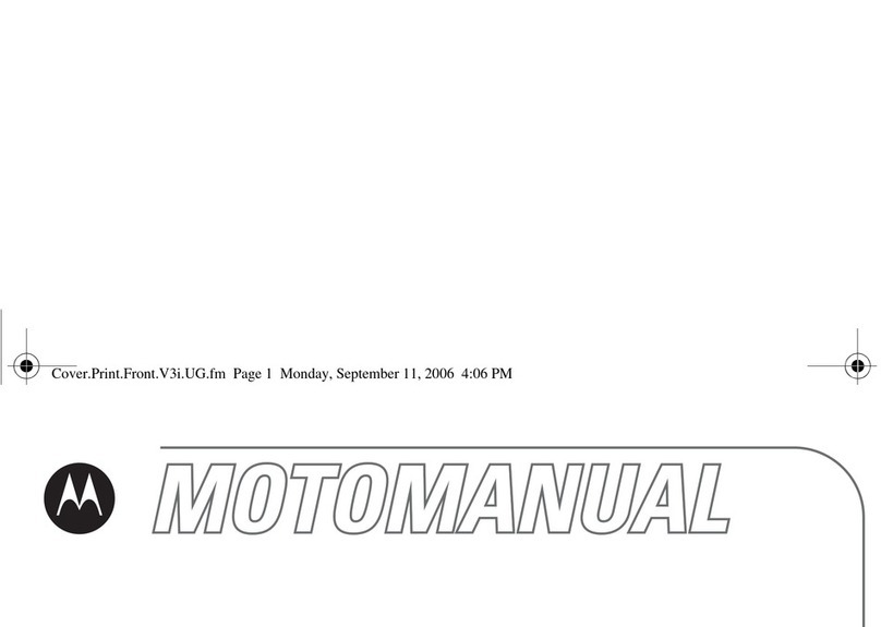 Motorola MOTORAZR V3t User manual