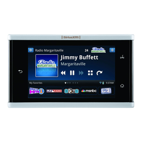 Sirius XM RAdio LYNX user guide