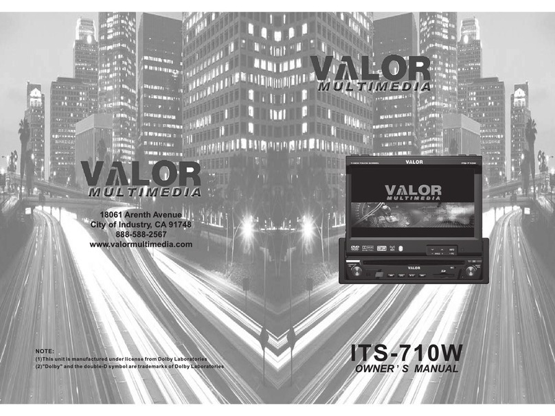 Valor ITS-710W User manual