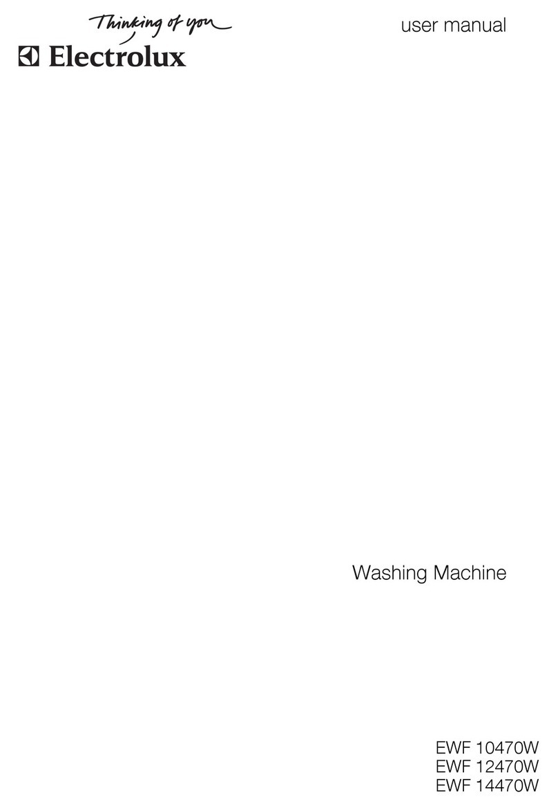 Electrolux EWF 14470 W user manual
