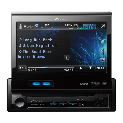 Pioneer AVH-5450DVD owner's manual