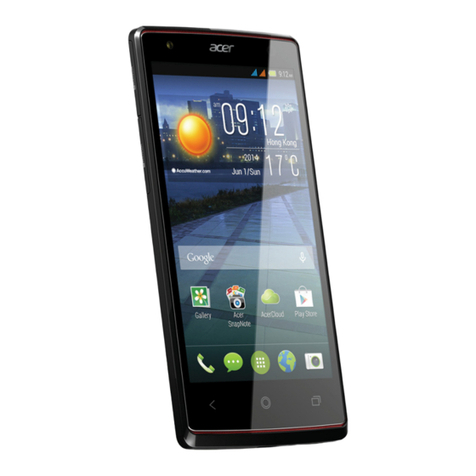 Acer Liquid E3 User manual