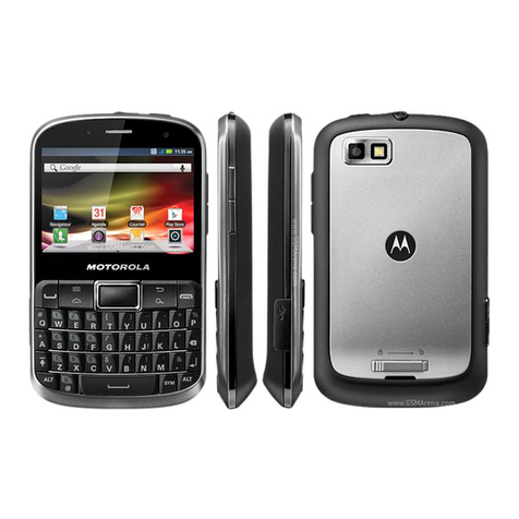 Motorola DEFY PRO User manual