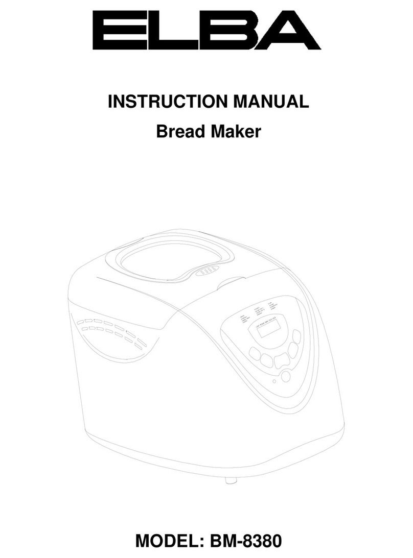 Elba BM-8380 instruction manual