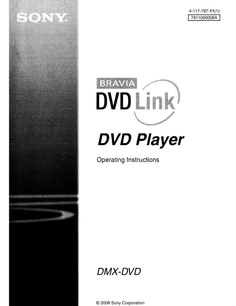 Sony DMX-DVD User manual