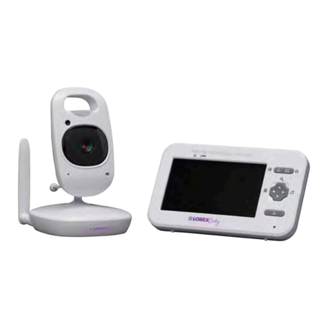 Lorex SWEET PEEP MAX VIDEO BABY MONITOR User manual Lorex SWEET PEEP MAX VIDEO BABY MONITOR User manual