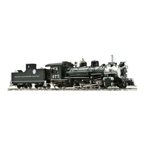 Accucraft trains D&RGW K-28 COAL FIRED instruction manual Accucraft trains D&RGW K-28 COAL FIRED instruction manual