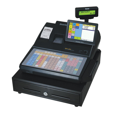 Sam4s SPS-500 Operator's manual