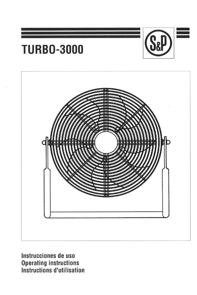 S&P Turbo-3000 operating instructions