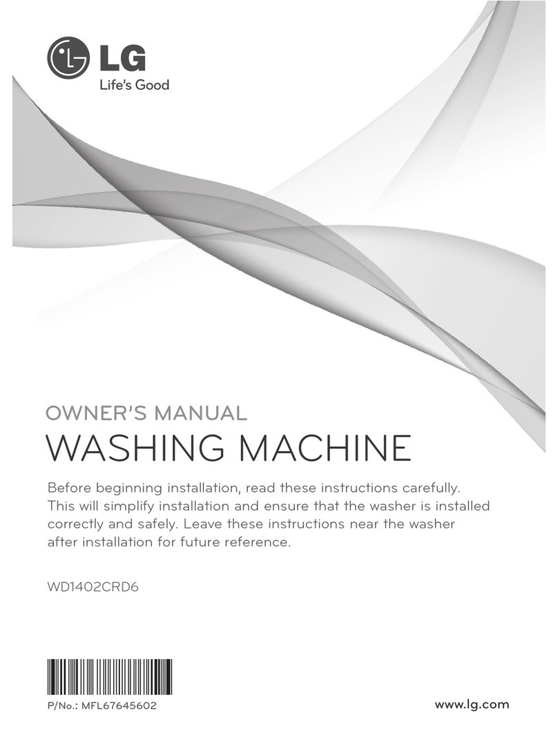 LG WD1402CRD6 User manual