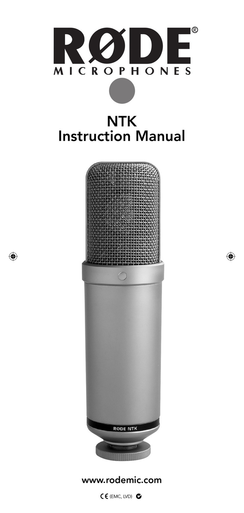 RODE Microphones NTK instruction manual