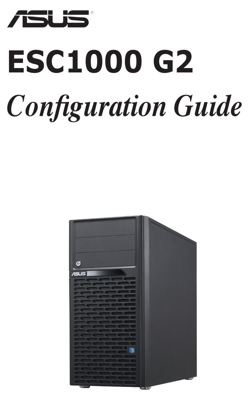 Asus ESC1000 G2 User manual Asus ESC1000 G2 User manual