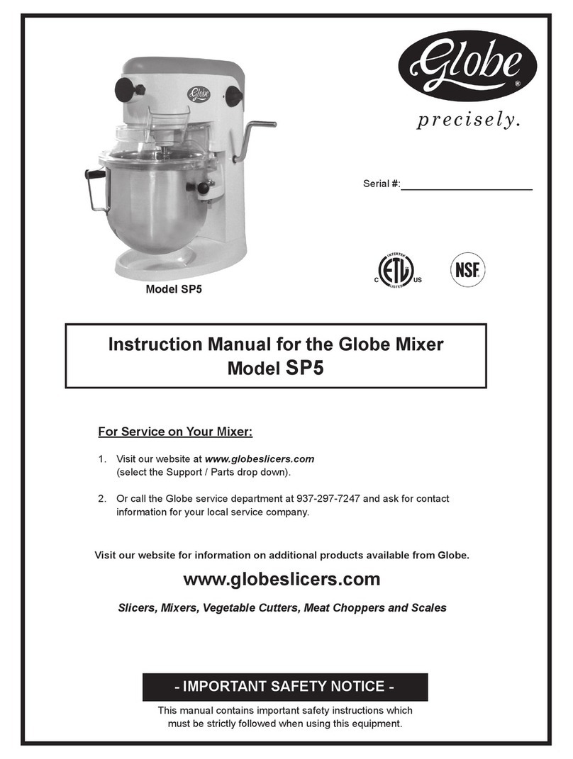 Globe SP5 User manual