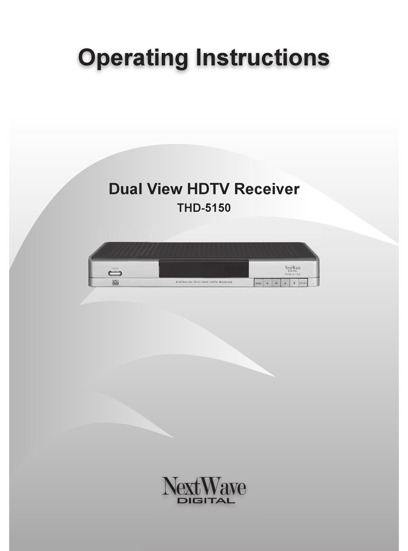 NextWave Digital THD-5150 operating instructions