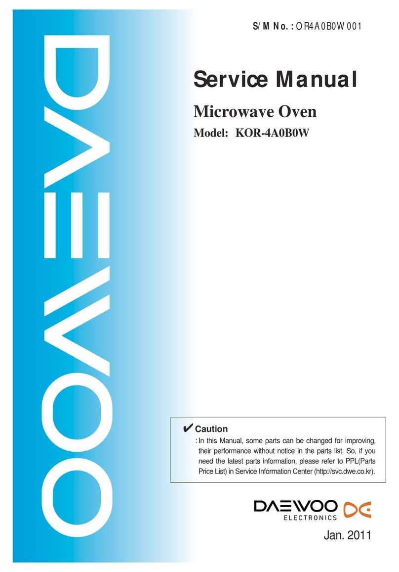 Daewoo KOR-4A0B0W Service manual