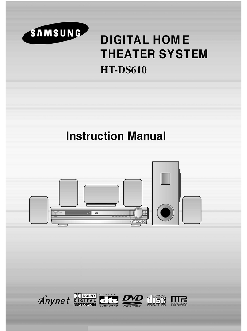 Samsung HT-DS610 instruction manual