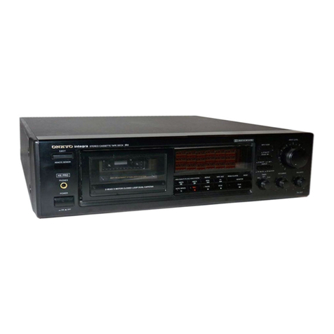 Onkyo TA-207 User manual