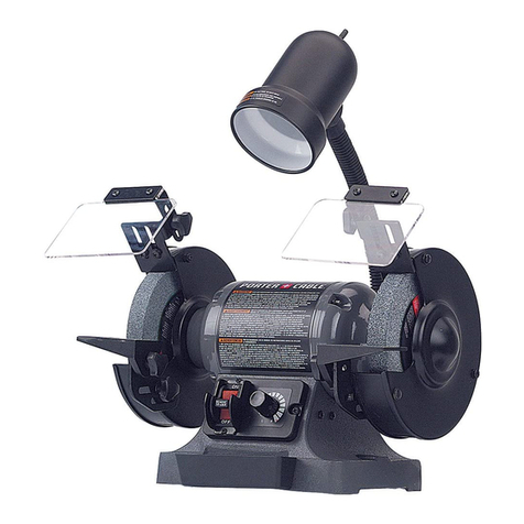 Porter-Cable 6 IN. (150 MM) VARIABLE SPEEDGRINDER WITH... instruction manual