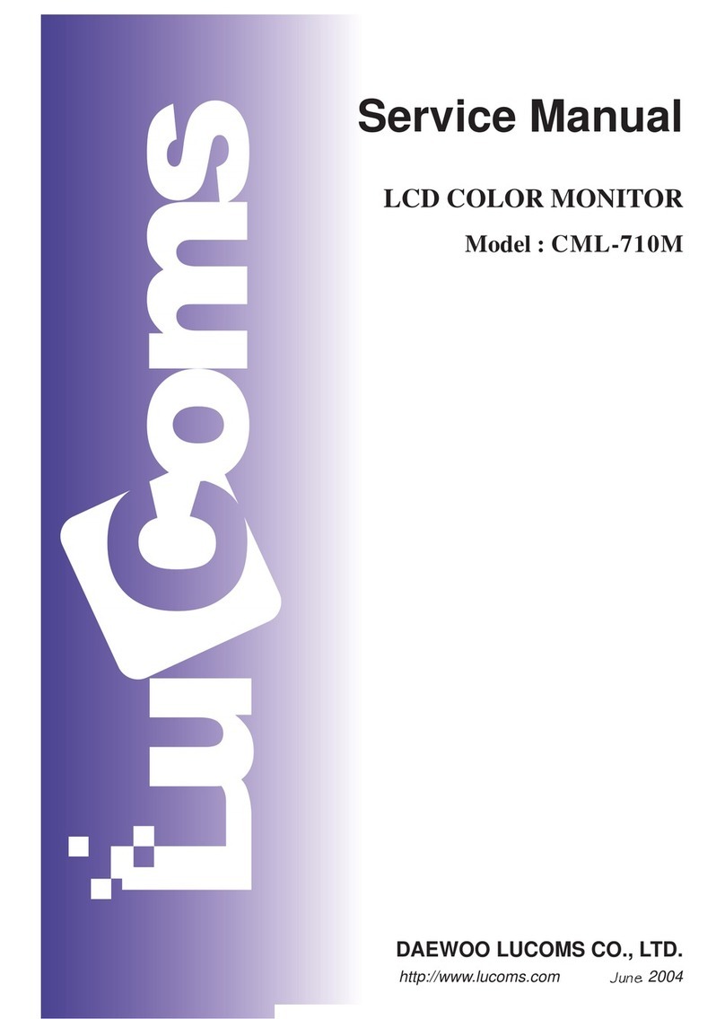 Daewoo Lucoms CML-710M User manual