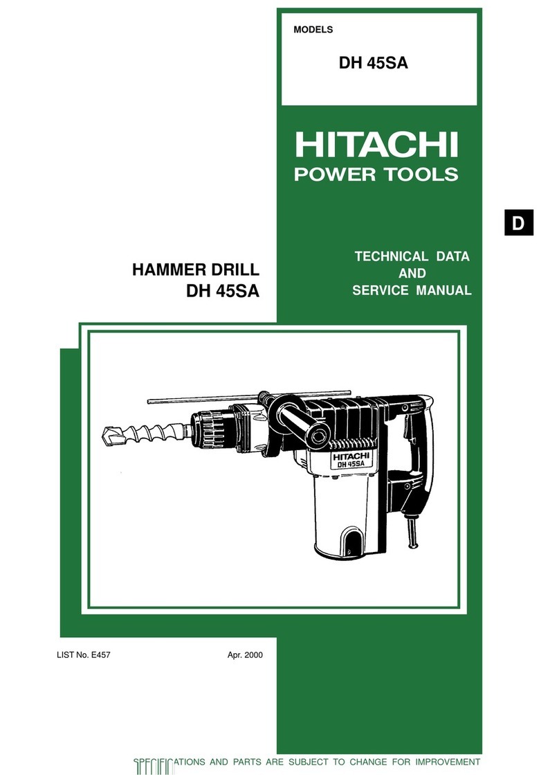 Hitachi DH 45SA Manual