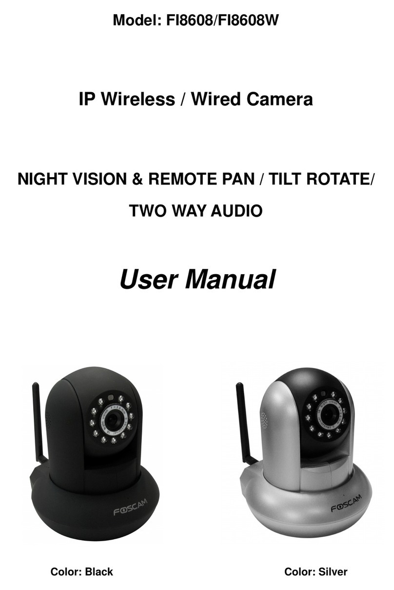Foscam FI8608 User manual Foscam FI8608 User manual