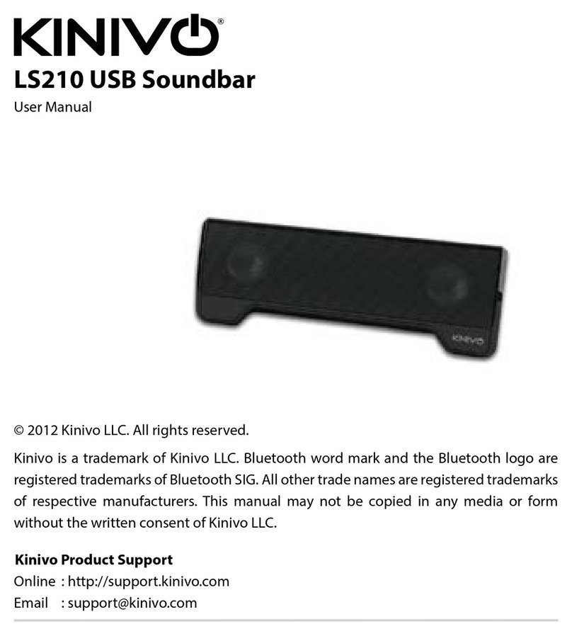 Kinivo LS210 user manual