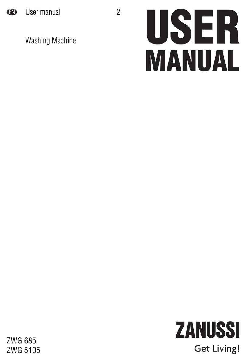 Zanussi ZWG 685 user manual
