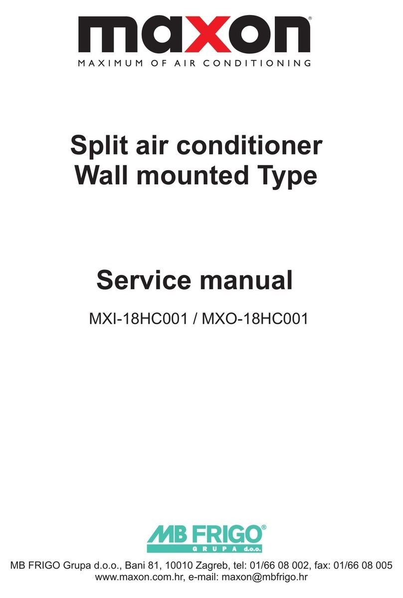 Maxon MXI 18HC001 User manual