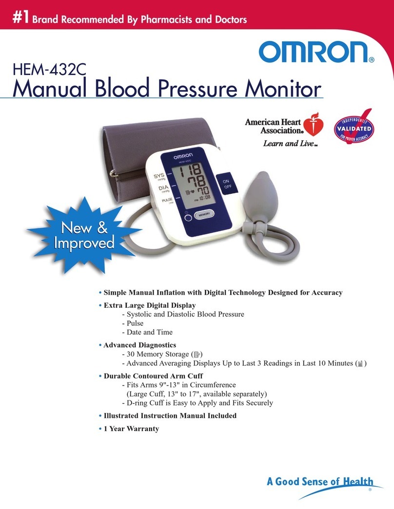 Omron HEM-432C Series User manual