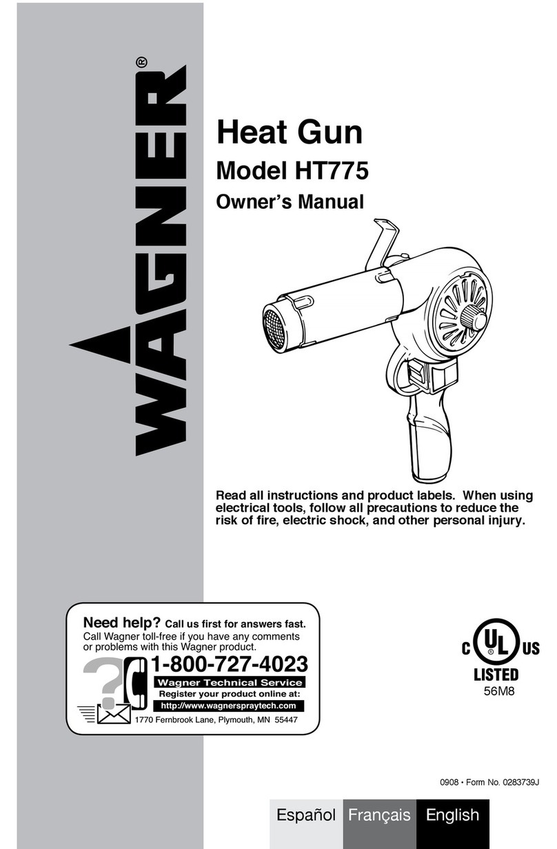 WAGNER HT775 User manual