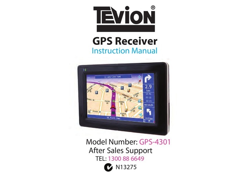Tevion GPS-4301 instruction manual