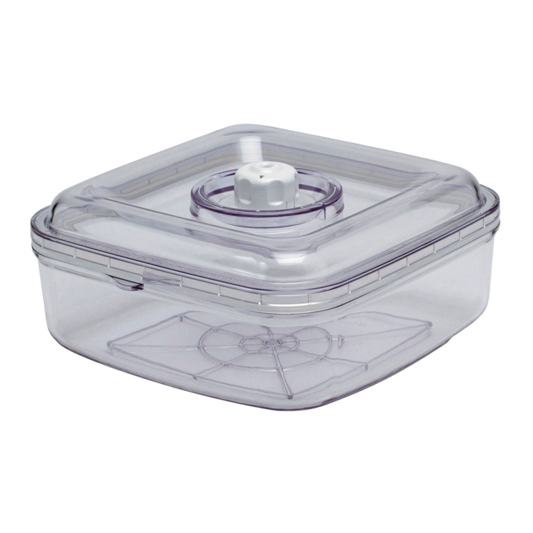 FoodSaver Quick Marinator Instructions for use
