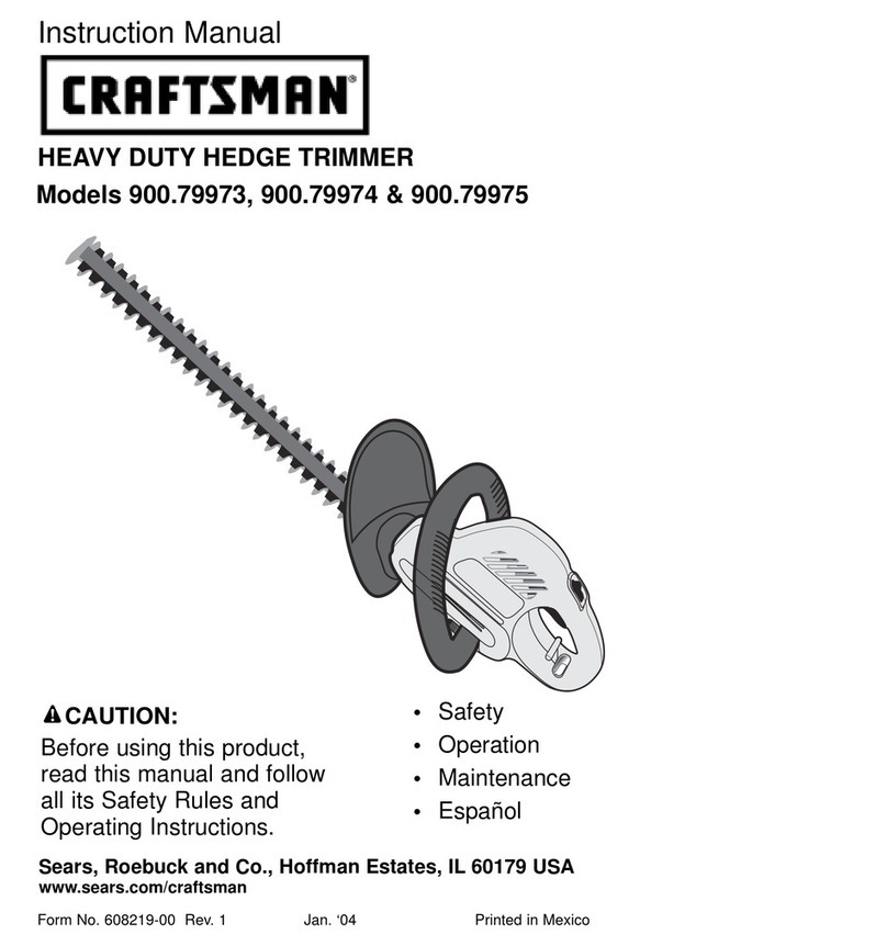 Craftsman 900.79973 User manual Craftsman 900.79973 User manual