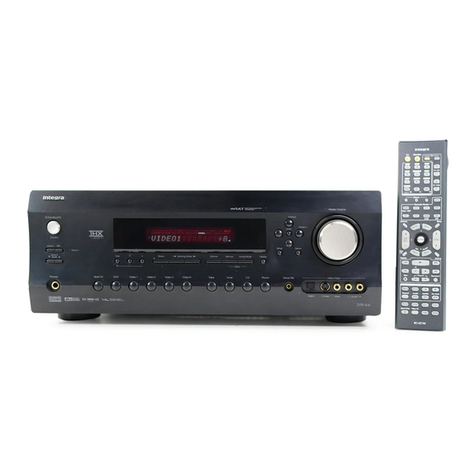 Integra DTR-7.6 Series User manual