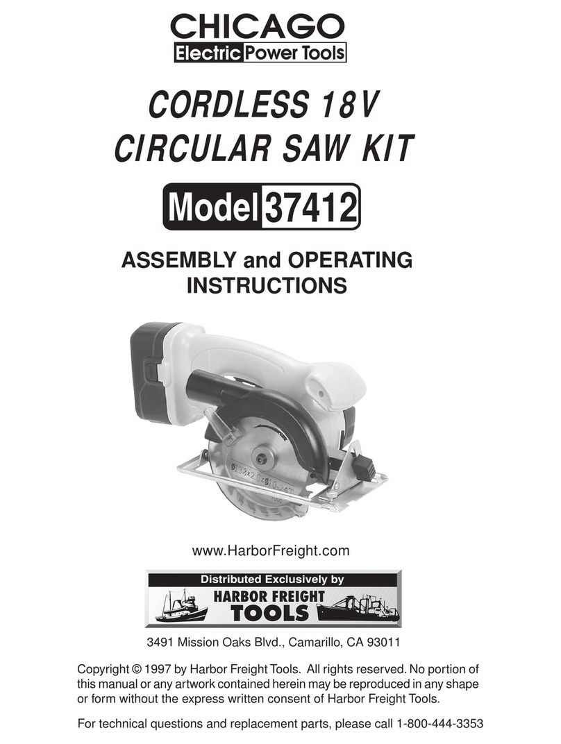 Chicago Electric 37412 User manual