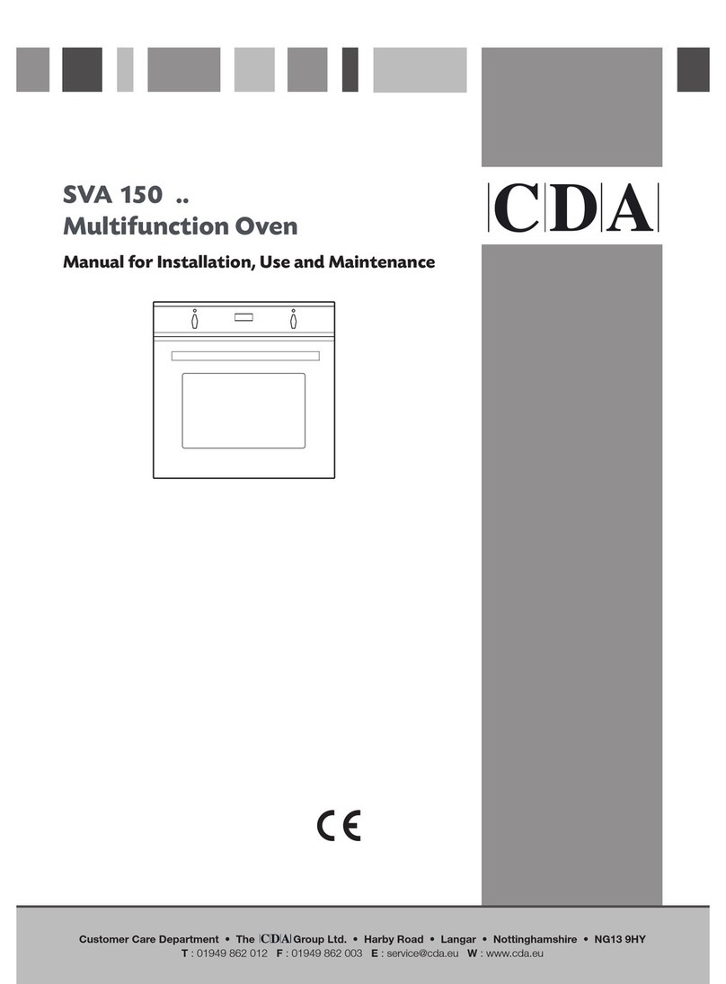 CDA SVA 150 Series Reference manual