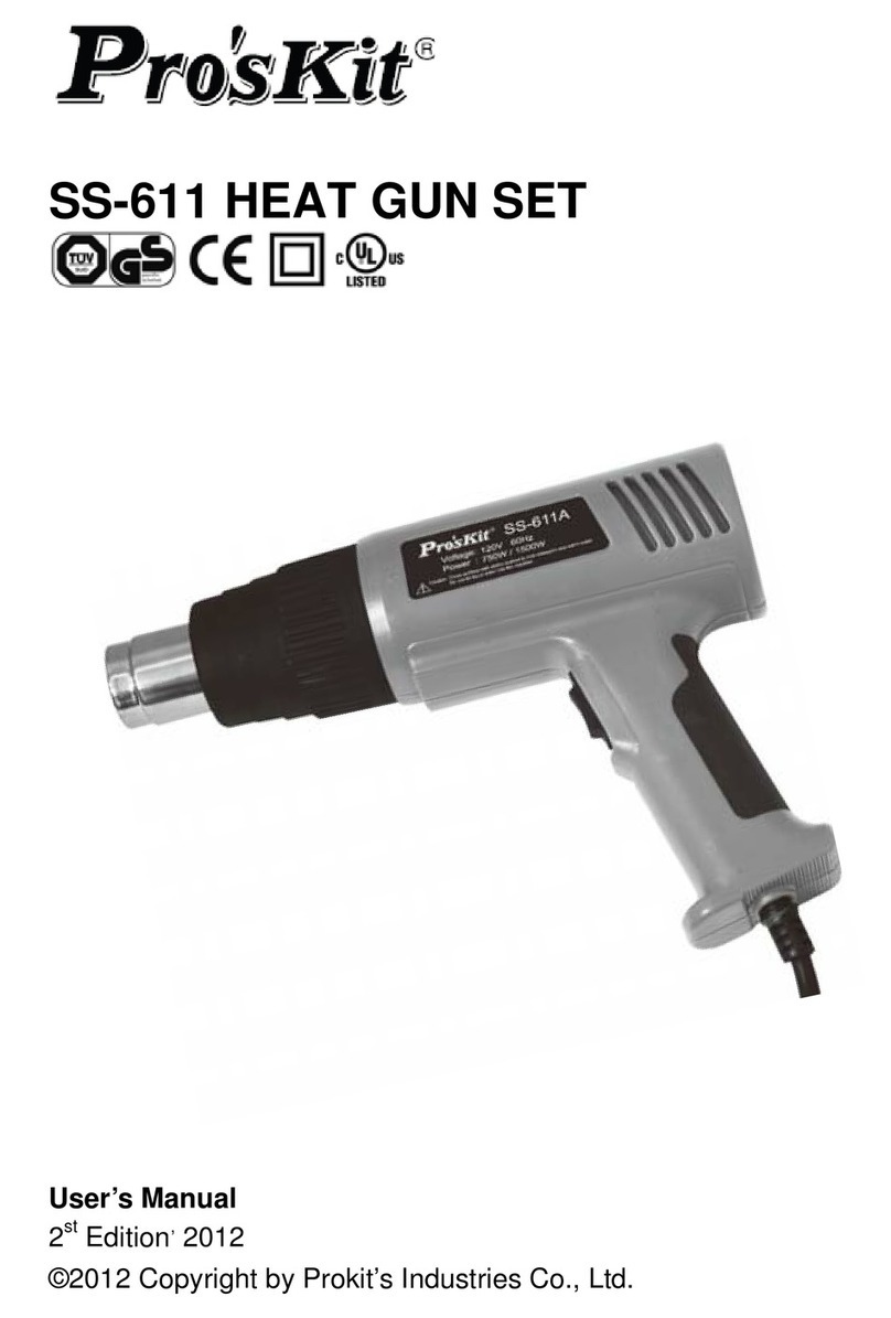Prokit's Industries SS-611 user manual