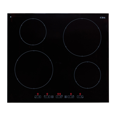 CDA hn6410 Manual for installation, use and maintenance CDA hn6410 Manual for installation, use and maintenance