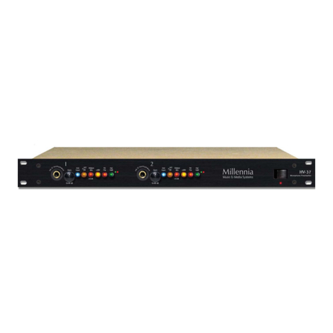 Millennia HV-37 user guide