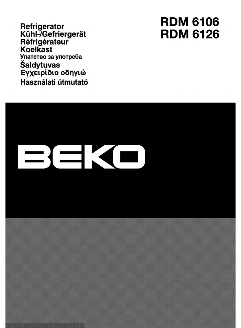 Beko RDM 6106 User manual