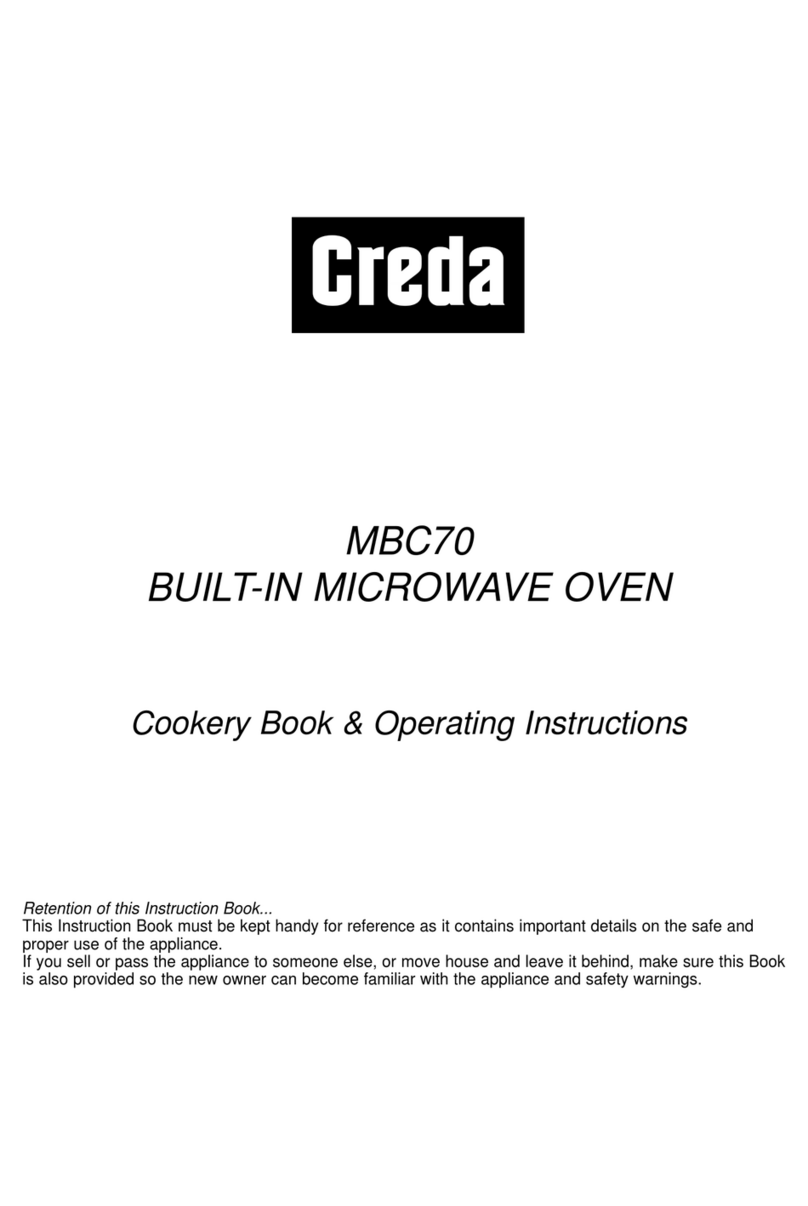 Creda MBC70 Product guide