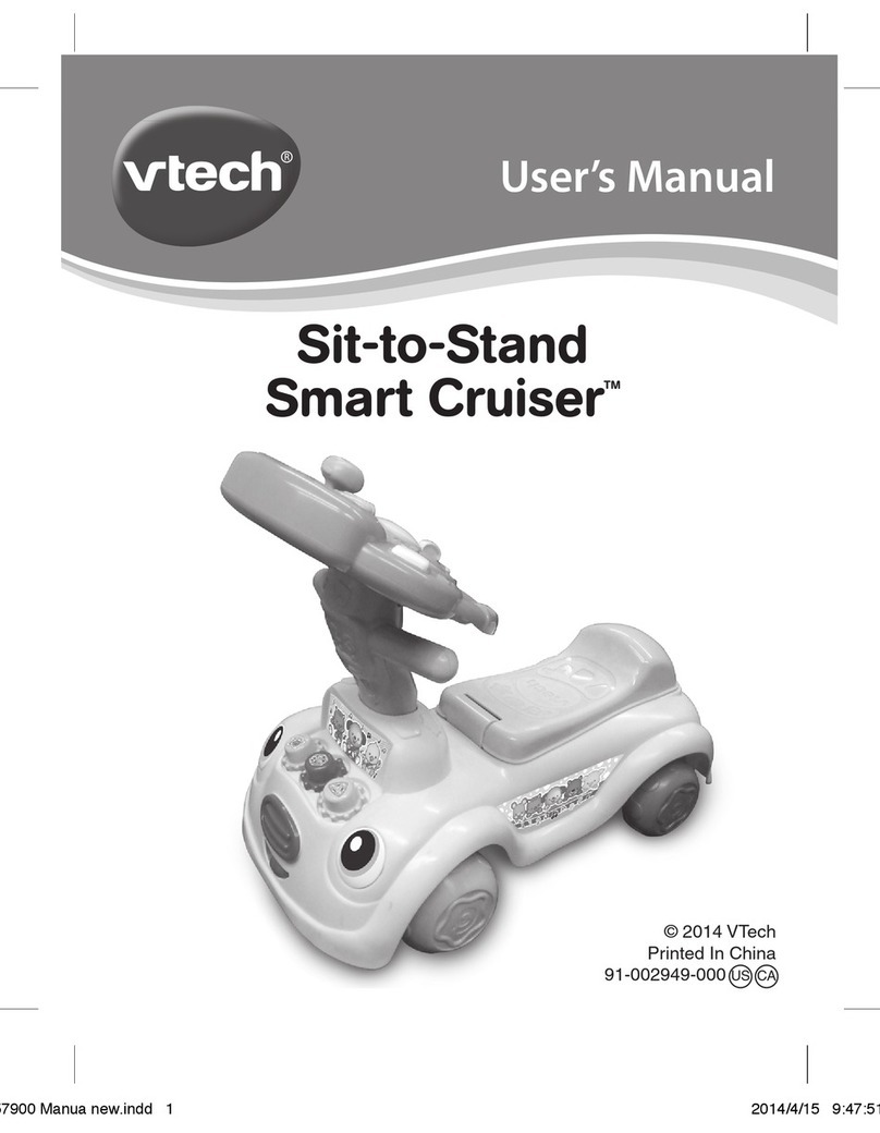 V-tech Sit-to-Stand Smart Cruiser User manual V-tech Sit-to-Stand Smart Cruiser User manual