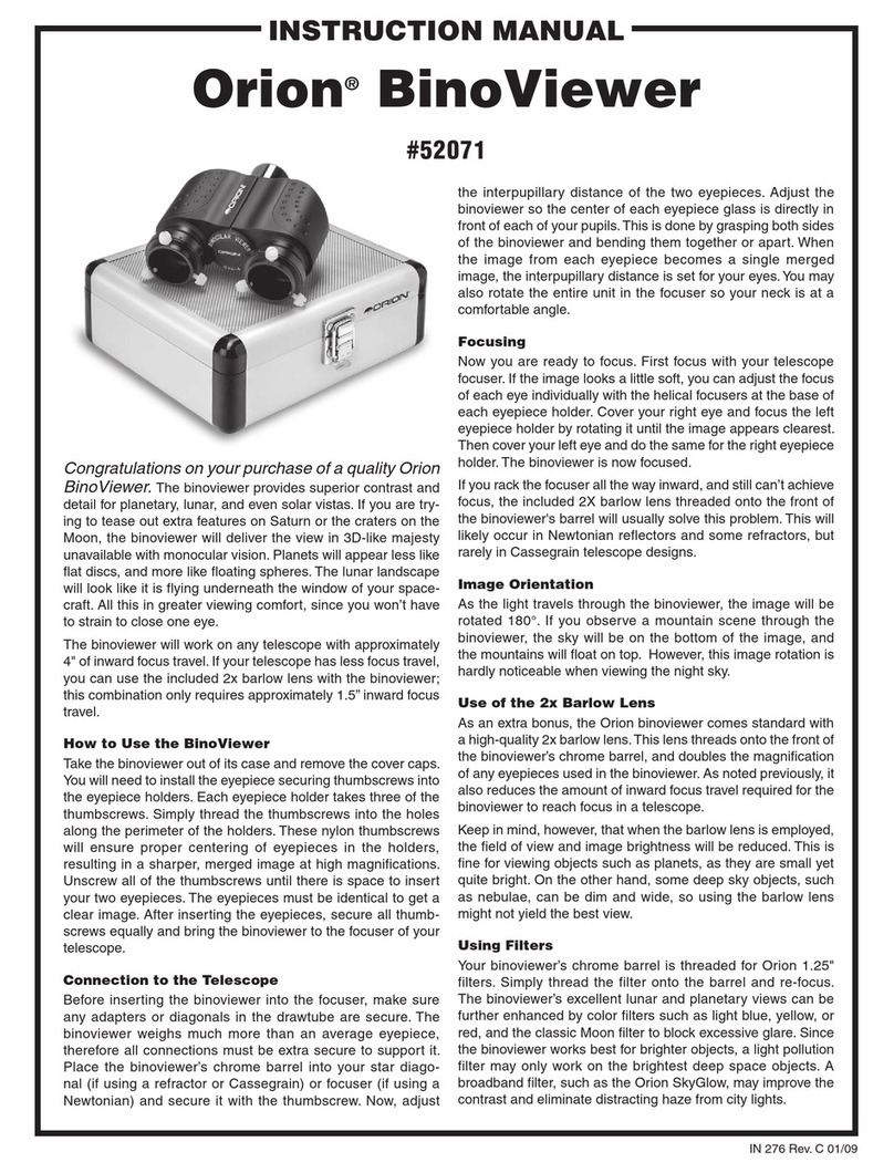 Orion BinoViewer 52071 instruction manual